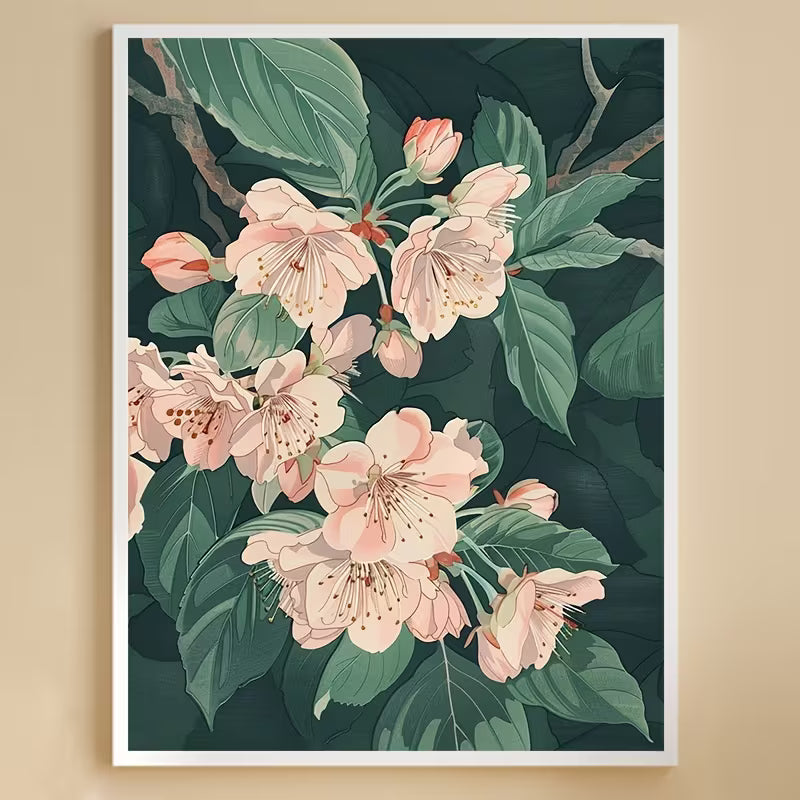 30x40cm Floral Diamond Art Kit