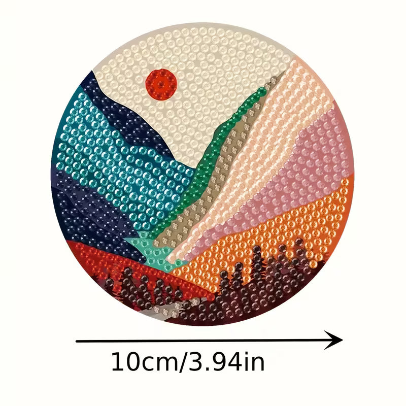 Diamond Art Coaster Set