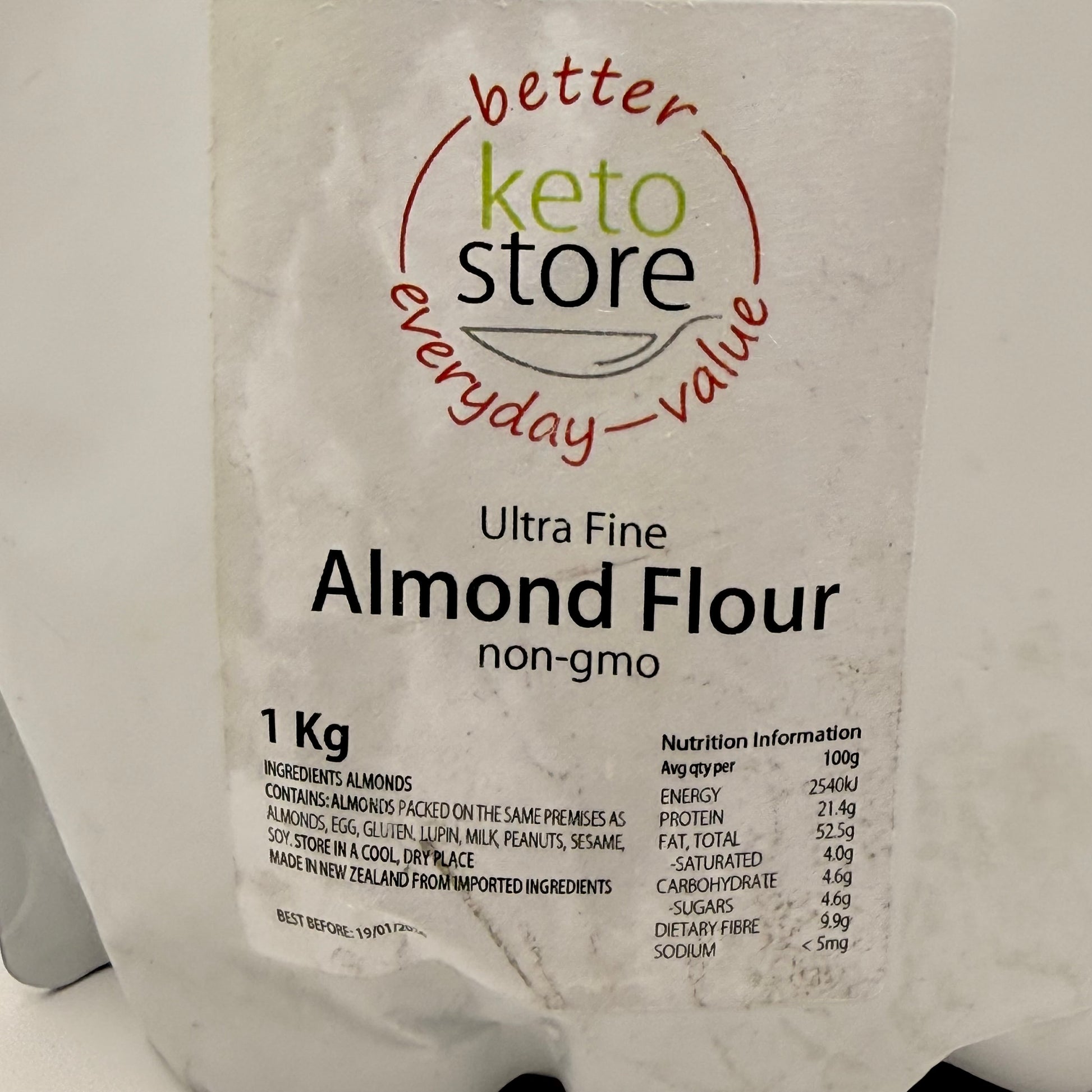 Keto store almond flour - 1kg ultra fine - flour food & beverage health and wellness