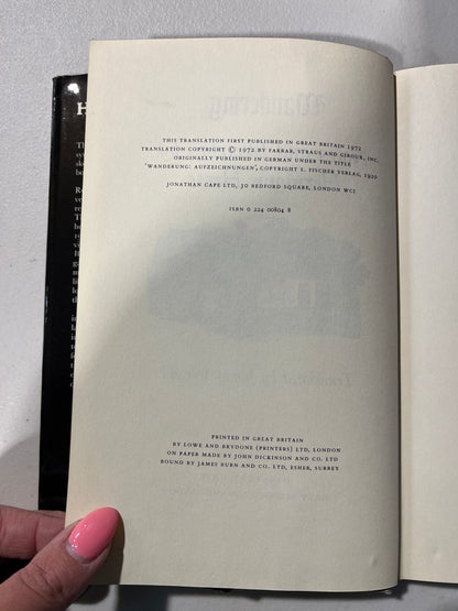 Wandering by Hermann Hesse