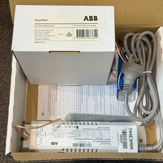 ABB Stanilite Spitfire LED V2 Emergency Light - Model No. SFNRF2LEDP