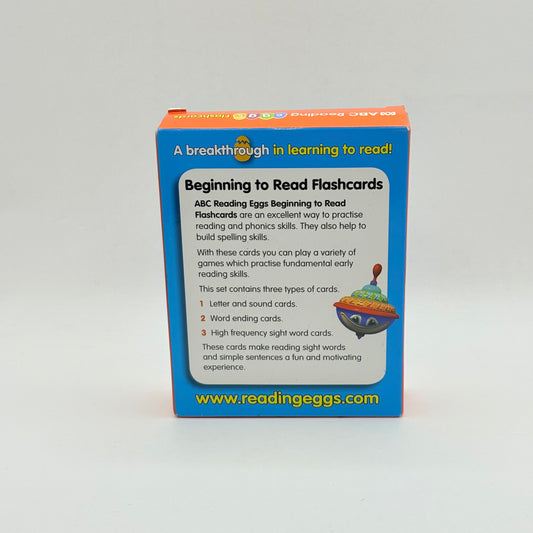 ABC Reading Eggs Beginning to Read Flashcards