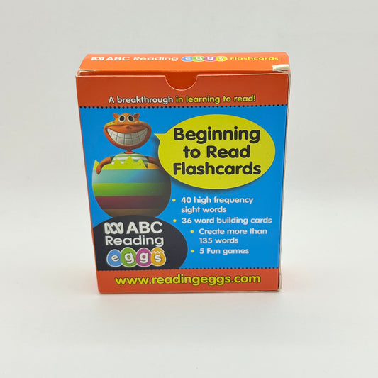 ABC Reading Eggs Beginning to Read Flashcards