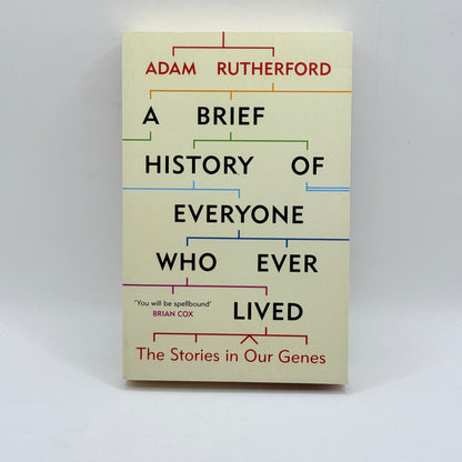 A Brief History of Everyone Who Ever Lived by Adam Rutherford