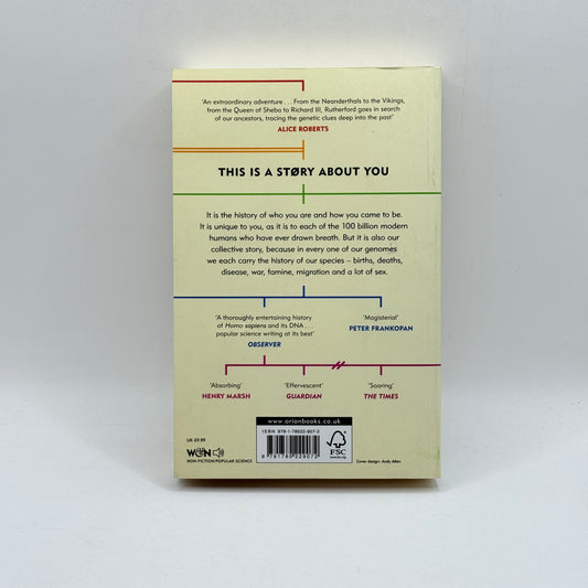 A Brief History of Everyone Who Ever Lived by Adam Rutherford