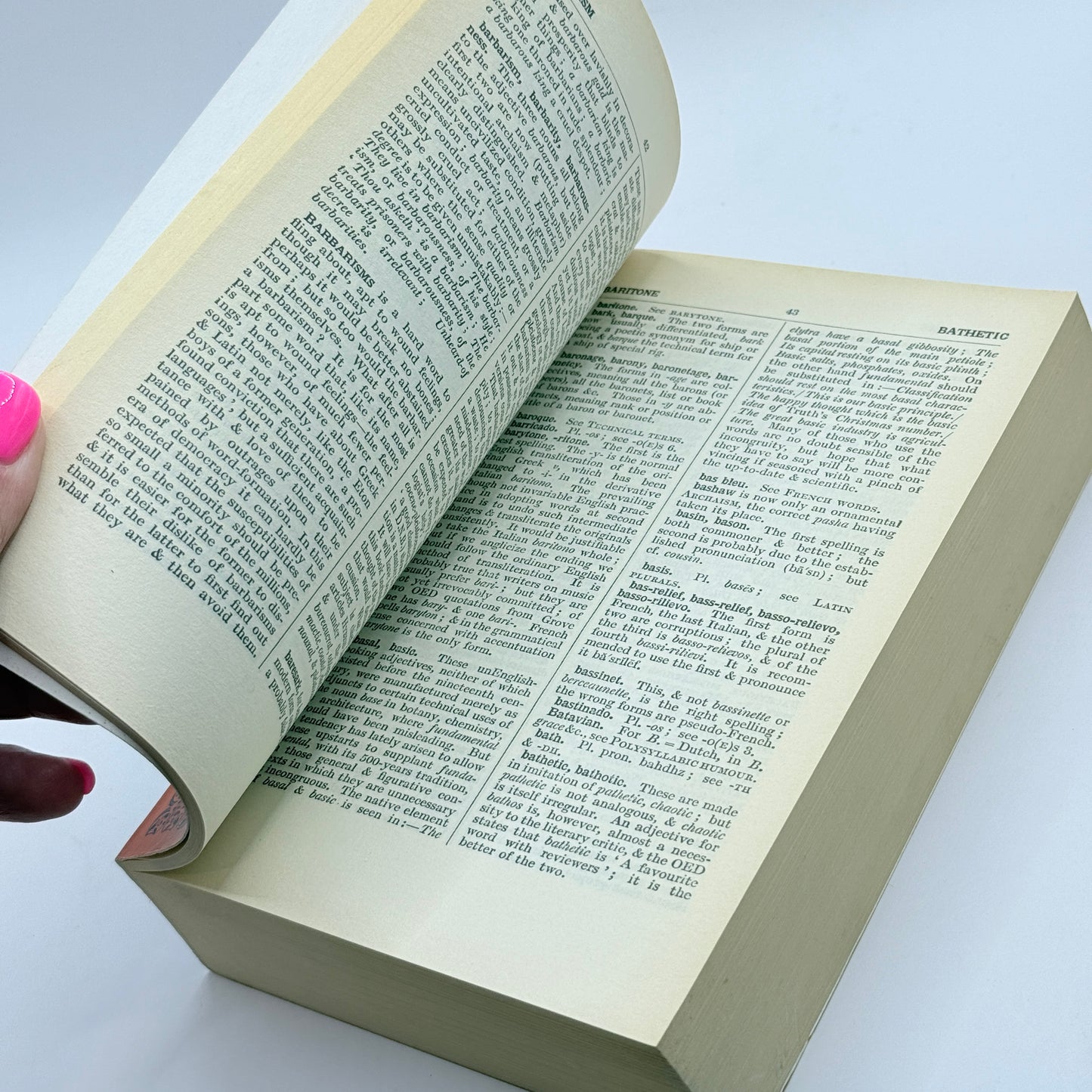 A Dictionary of Modern English Usage by H. W. Fowler
