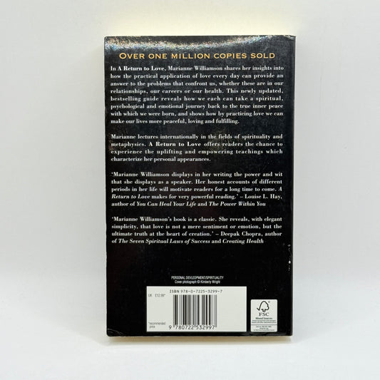 A Return to Love by Marianne Williamson