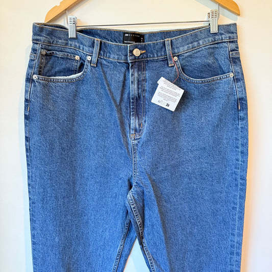 ASOS DESIGN Medium Blue Wash Jeans - 36/36 Tall