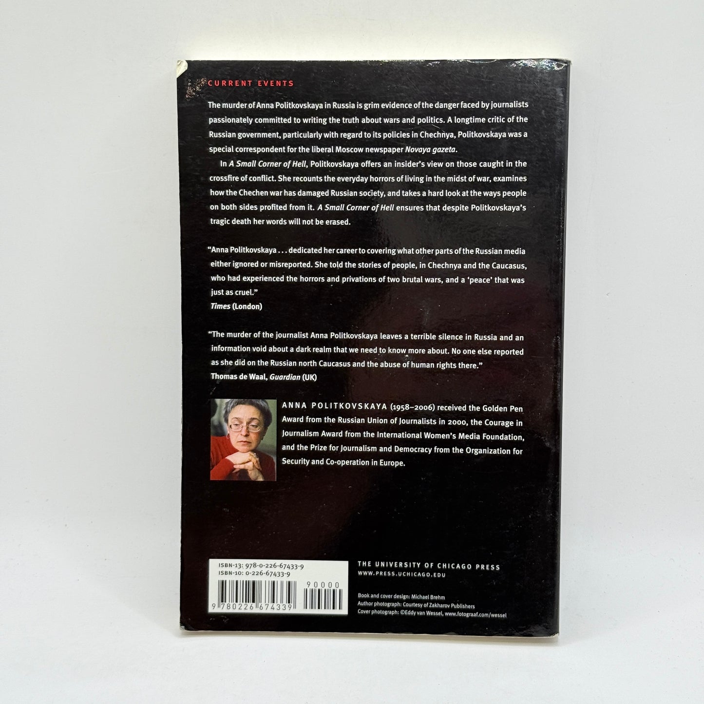 A Small Corner of Hell: Dispatches from Chechnya by Anna Politkovskaya