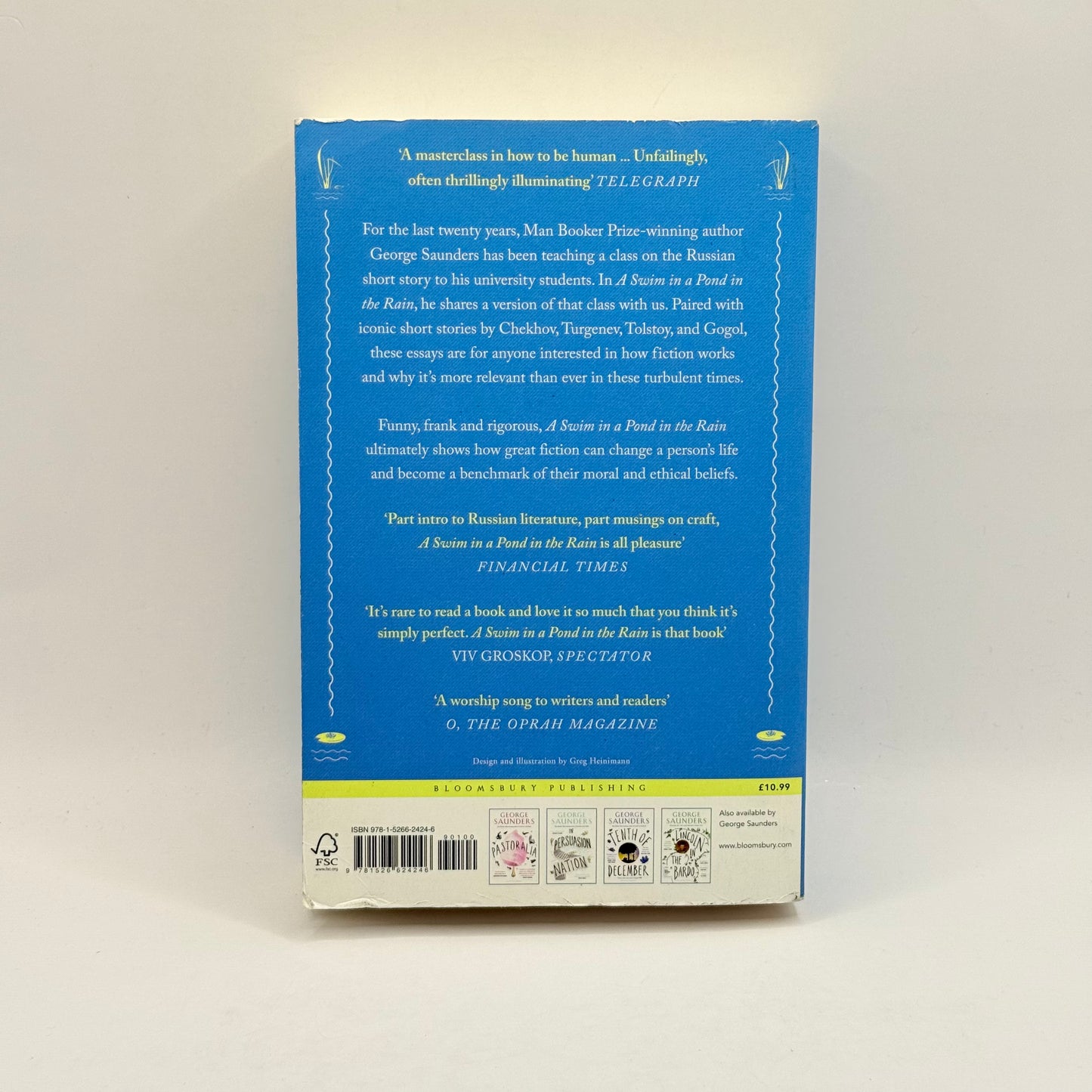 A Swim in a Pond in the Rain by George Saunders
