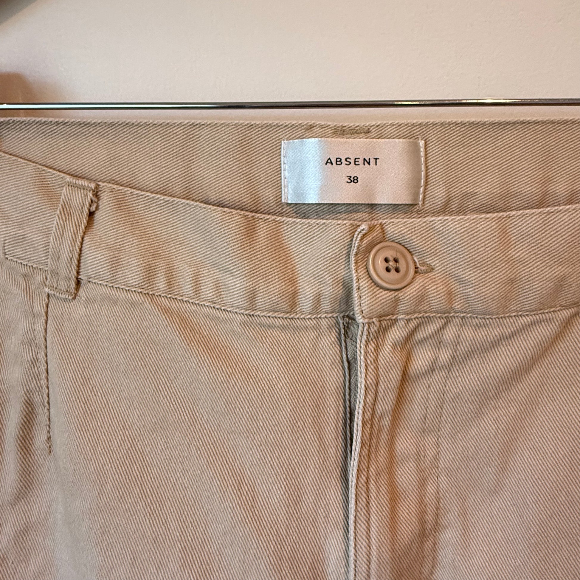 Absent relaxed chino pant - sand - size 38 - chinos original photo - what’s new