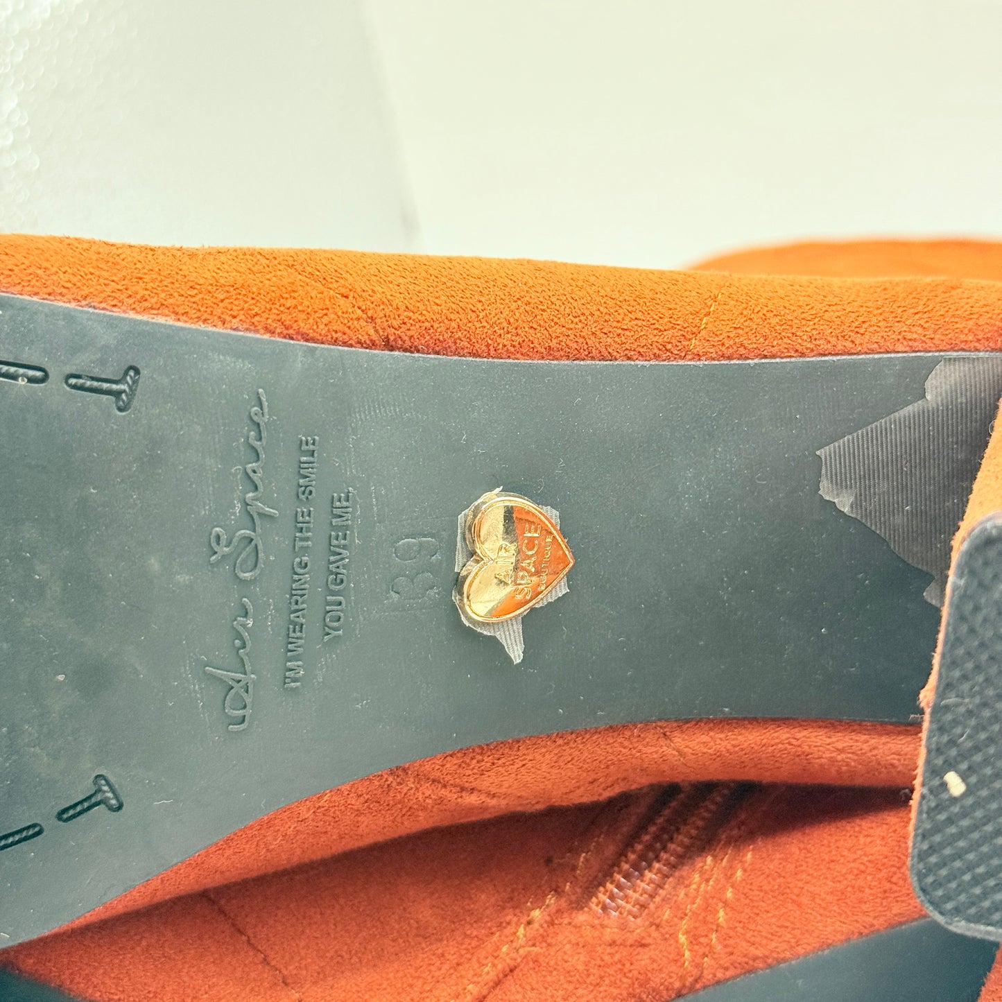 Air Space Suede Sock Boots – Size 39