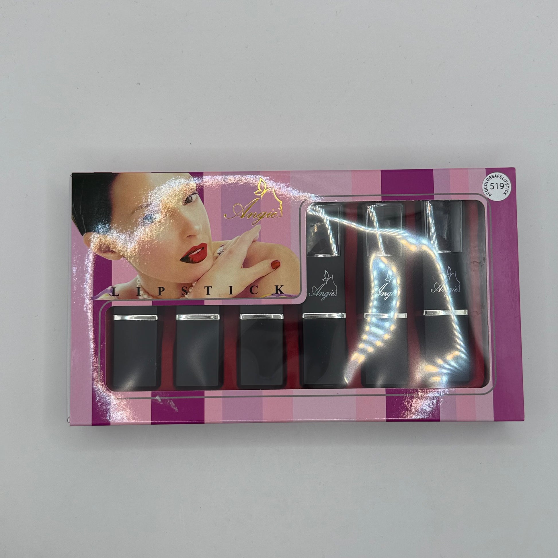 Angie’s lipstick set - lipsticks face & eye care - original photo - what’s new women’s beauty product