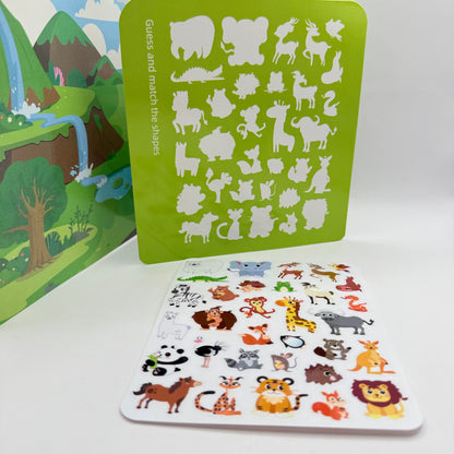 Animal Reusable Sticker Playset