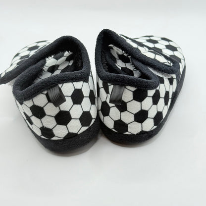 Anko FootballSoccer Print Toddler Slippers - Size 7