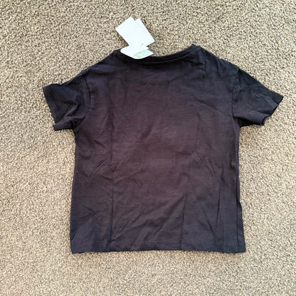 Anko size 3 christmas dinosaur sequin black t-shirt - clothing tops baby clothing