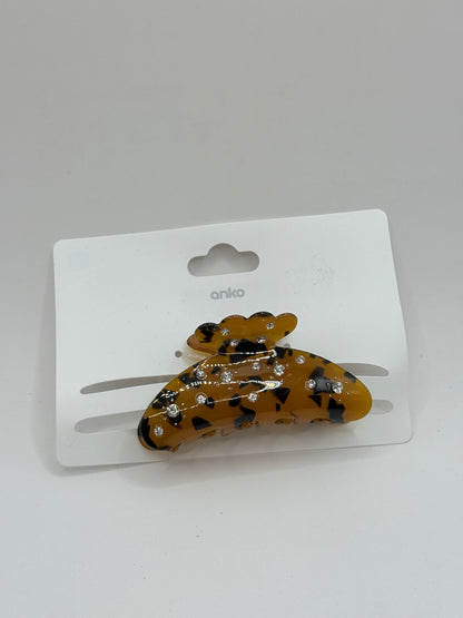 Anko tortoiseshell hair claw clip with rhinestones - hair pins claws & clips accessories women’s apparel