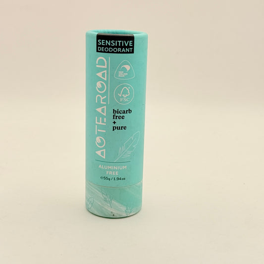 Aotearoad Vegan Bicarb-Free Sensitive Deodorant (55g) SHORT DATED