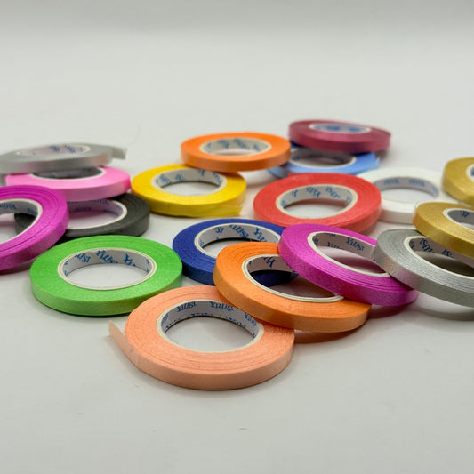 Assorted Thin Decorative Ribbon - Multi-Colored (20 pcs)