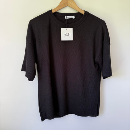 Atmos & Here Sasha Waffle SS Tee Size 12