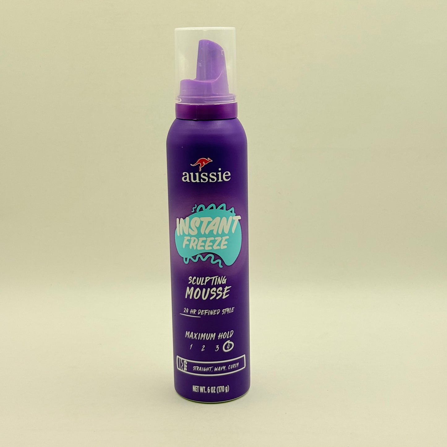 Aussie Instant Freeze Sculpting Mousse 6 oz