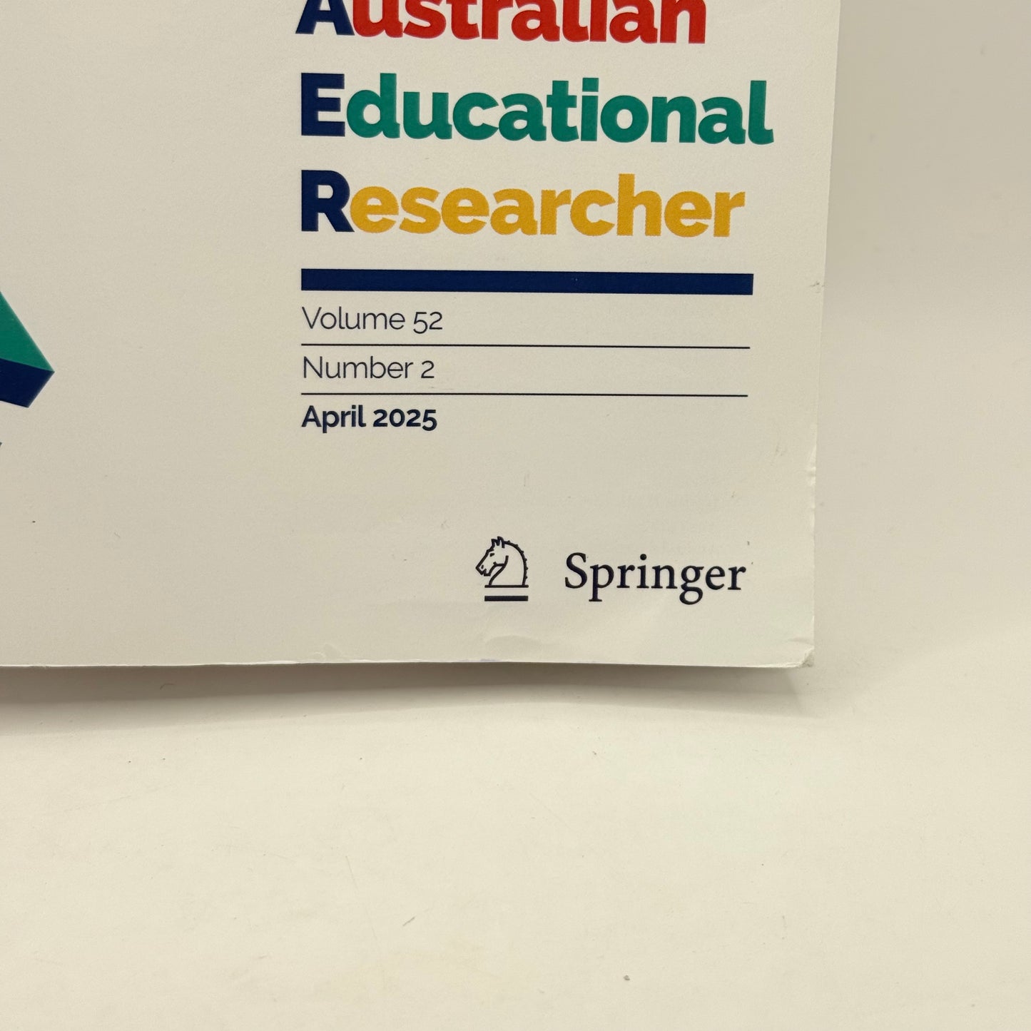 Australian Educational Researcher, Volume 52, Number 2