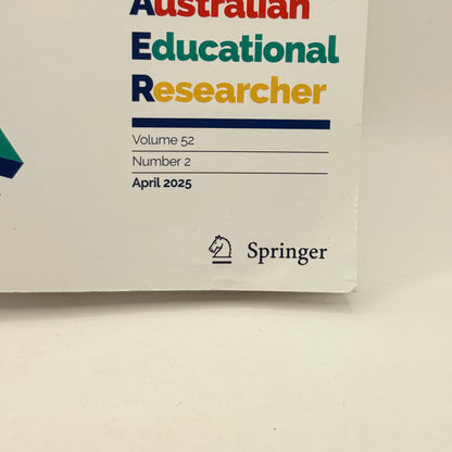 Australian Educational Researcher, Volume 52, Number 2