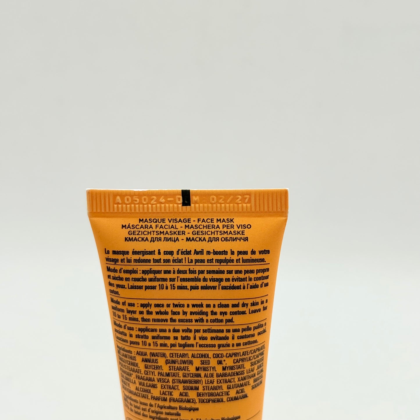 Avril Energizing and Radiance Boosting Face Mask 50 ml