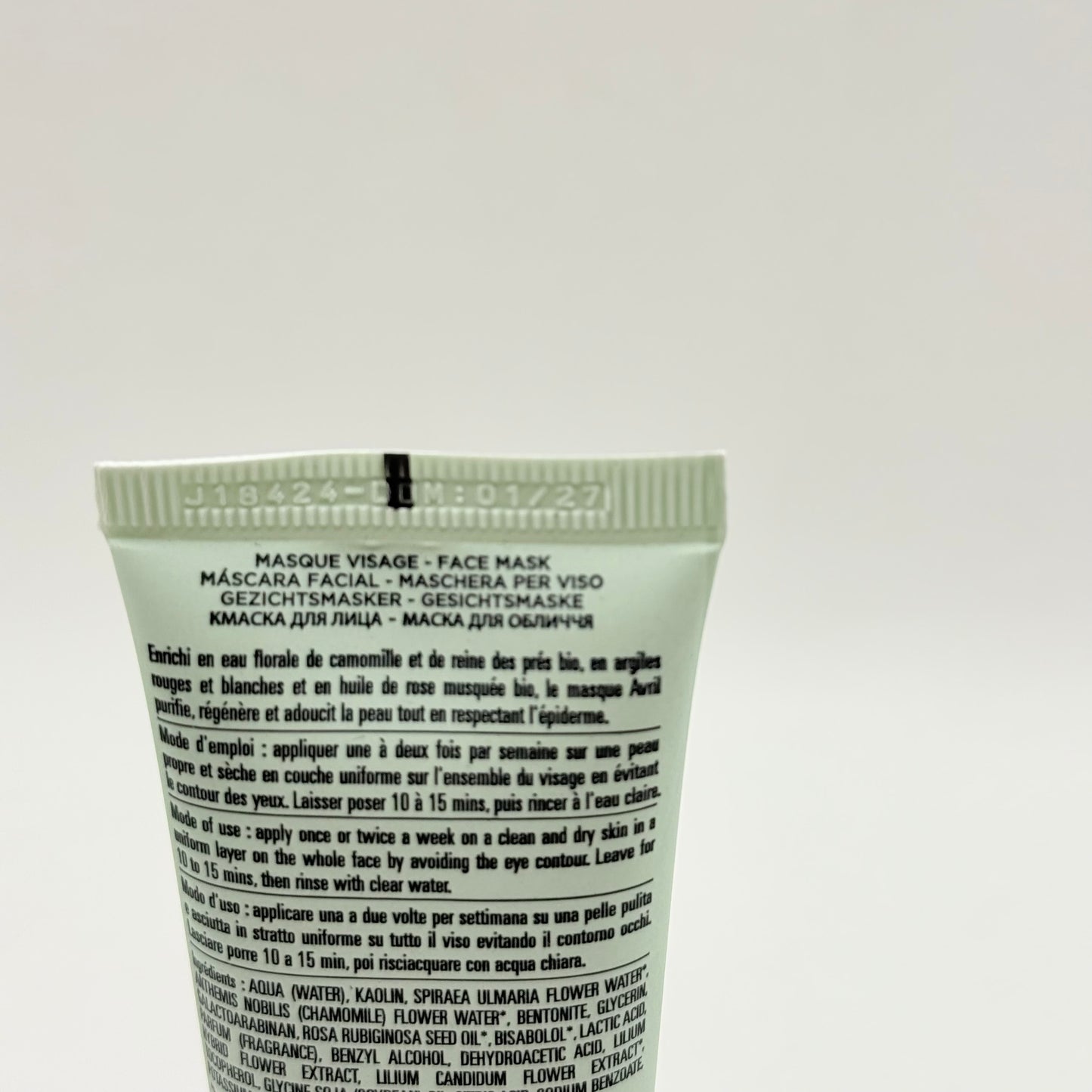 Avril Certified Organic Purifying Face Mask 50 ml