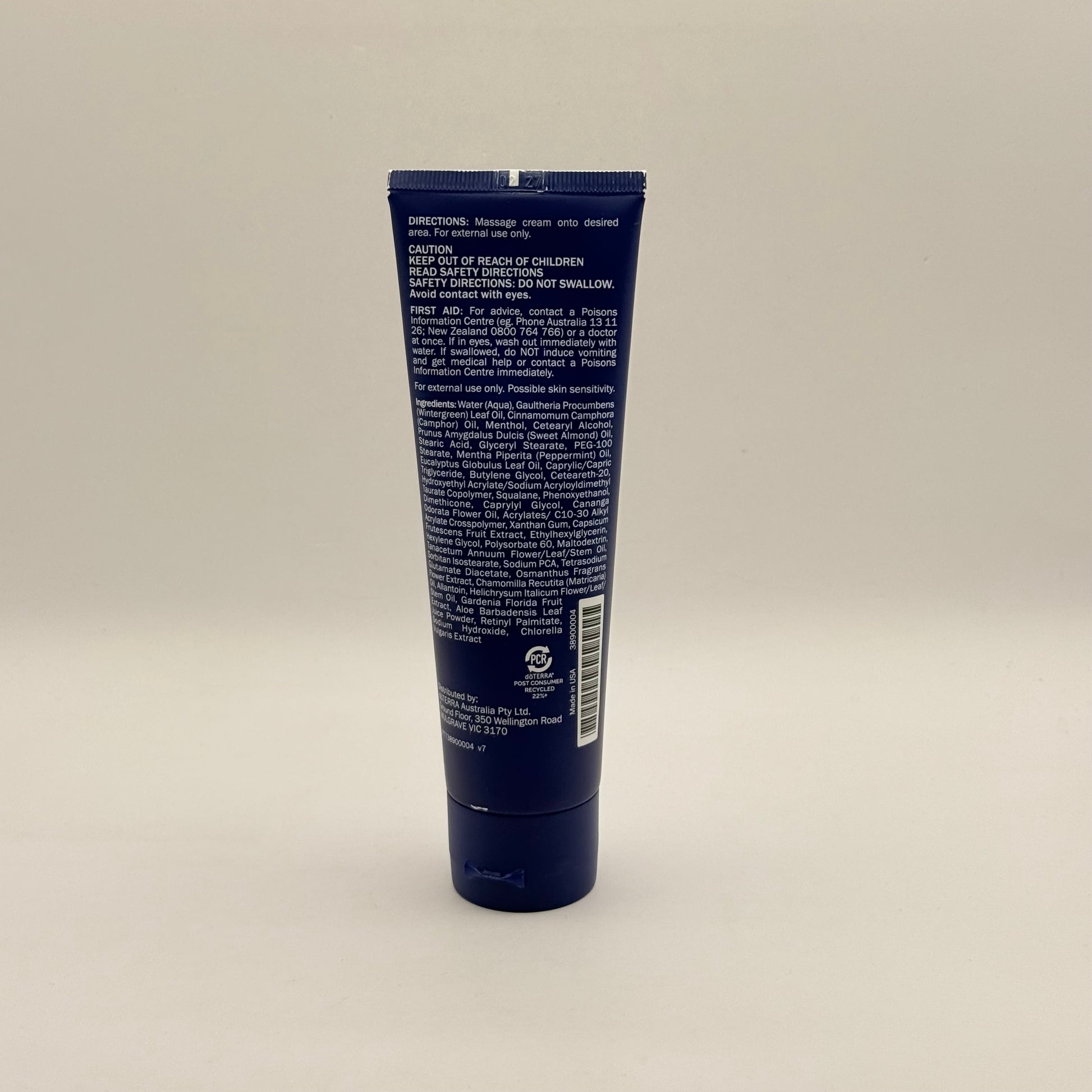 Doterra ice blue rub 120ml - massage & relaxation health and wellness