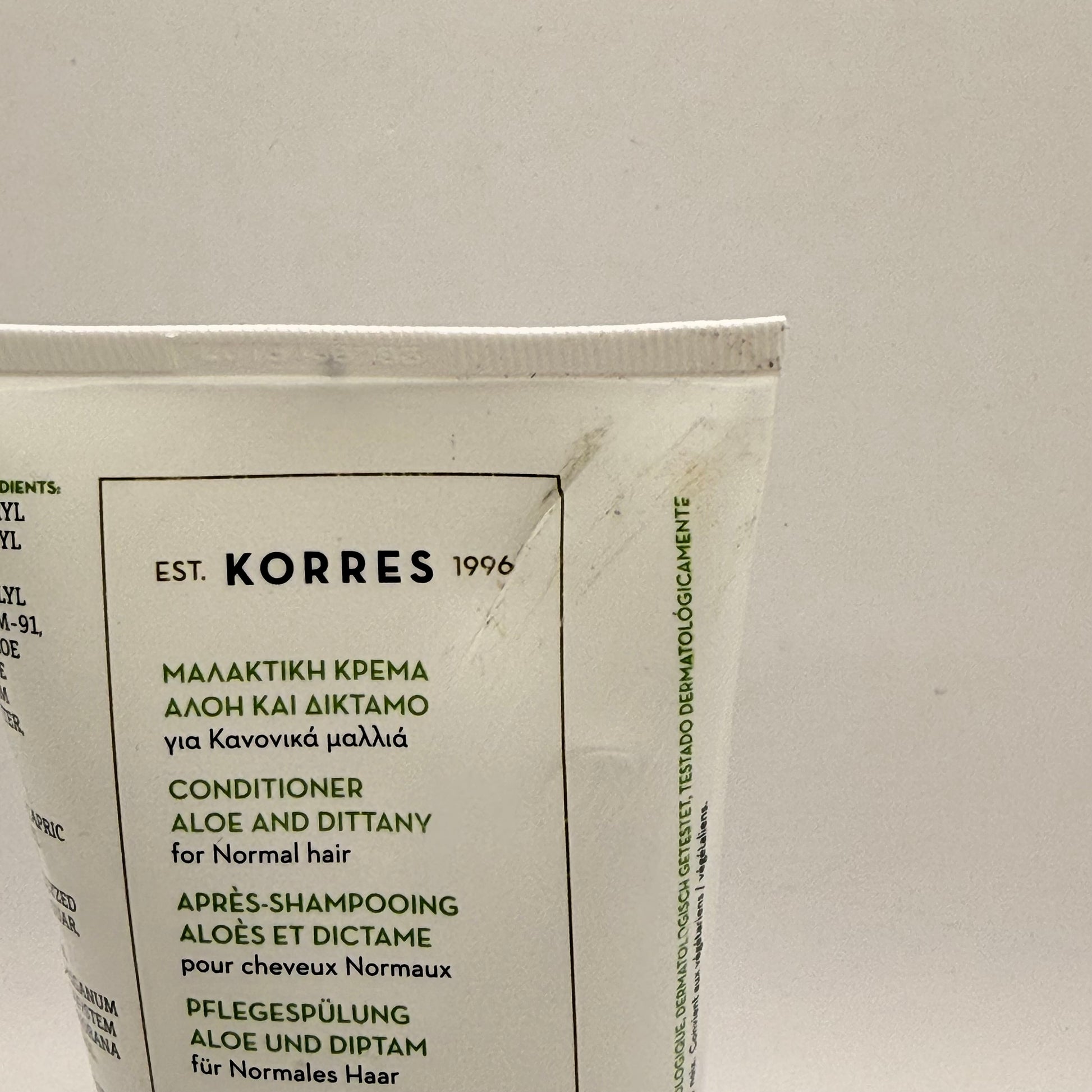 Korres aloe & dittany conditioner 200 ml - conditioners health and wellness