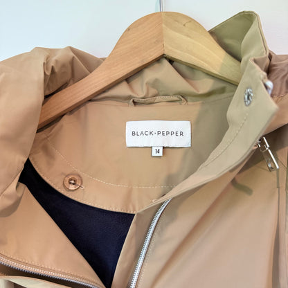 BLACK PEPPER Sharmony Jacket Camel – Size 14