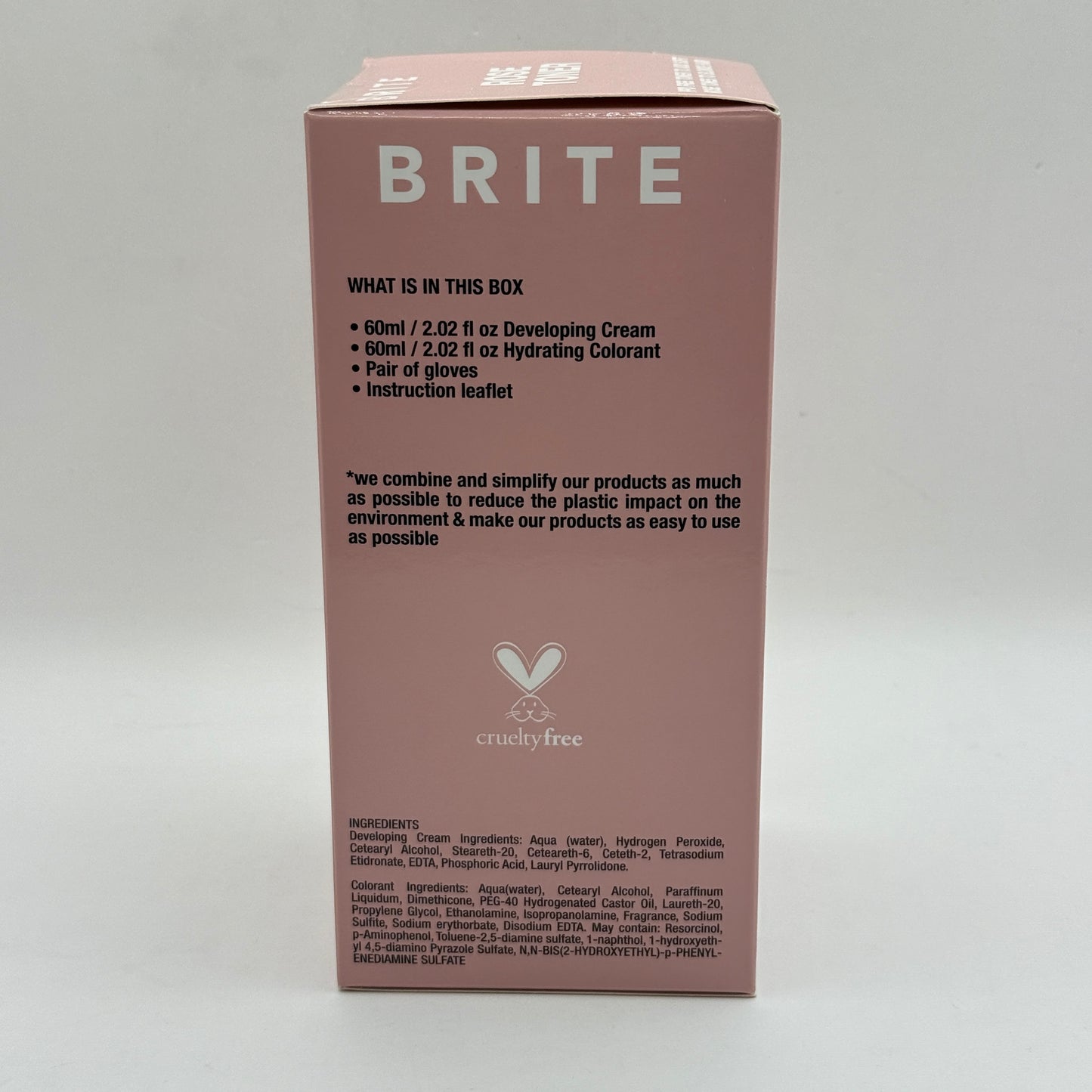 BRITE Rose Toner – PPD Free Hair Toner Kit for Blonde Hair