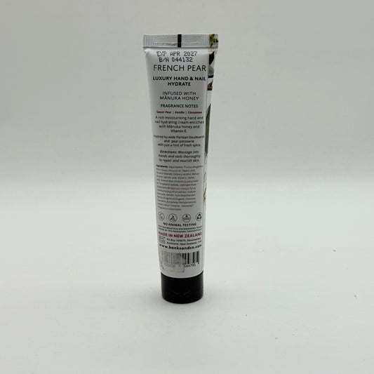 Banks & Co Botanicals French Pear Hand & Nail Hydrate (50ml)