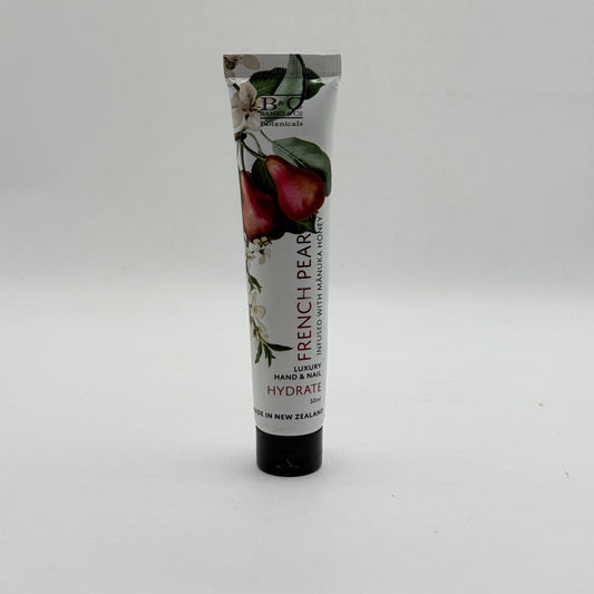 Banks & Co Botanicals French Pear Hand & Nail Hydrate (50ml)