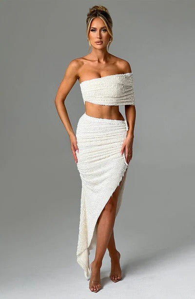 Babyboo Fashion Zina Top - Ivory Size S