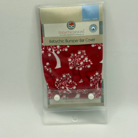 Babychic Bumper Bar Cover Red Apple Print