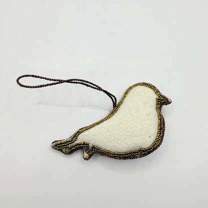 Beaded Bird Ornament