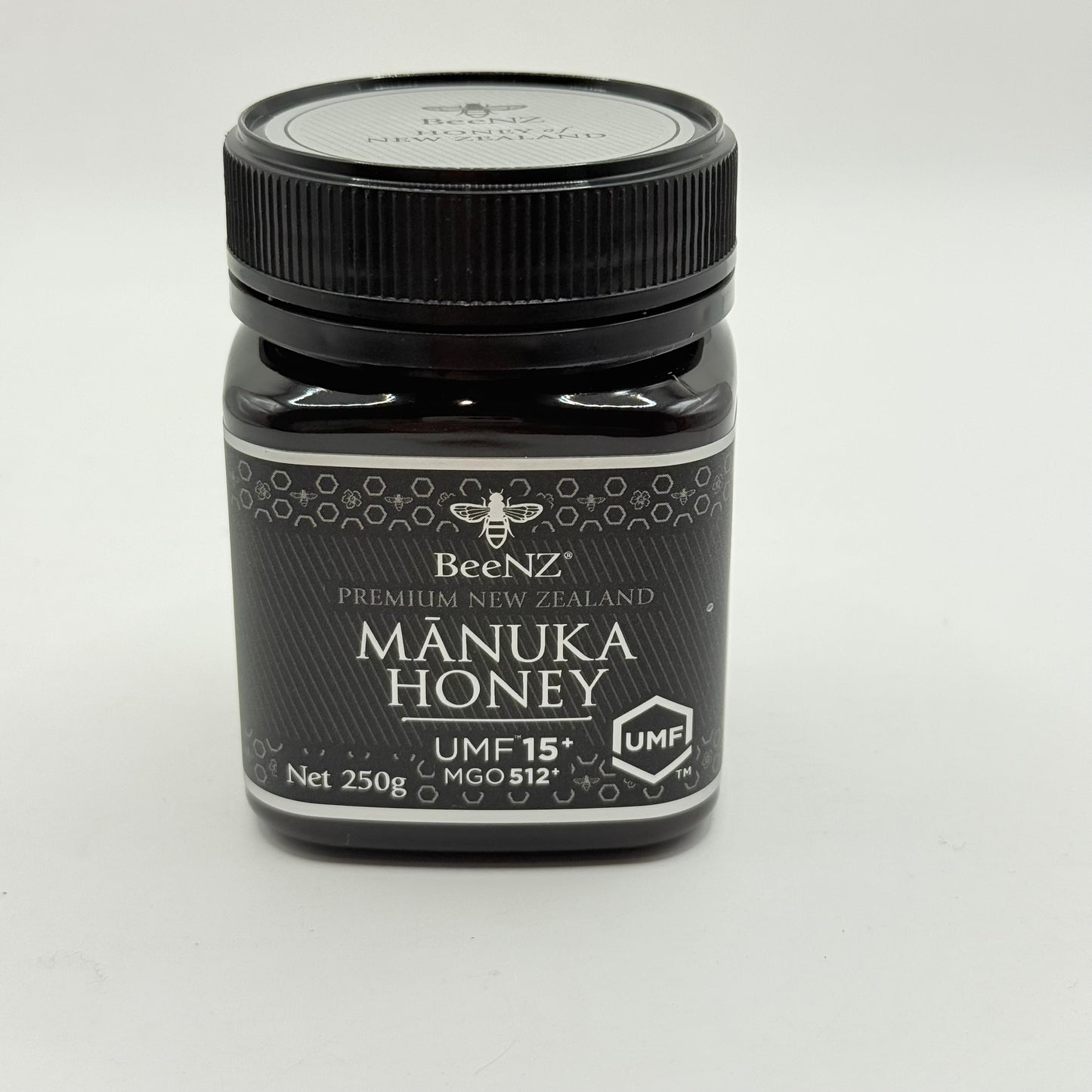 BeeNZ Premium Manuka Honey 250g UMF15+ MGO512+