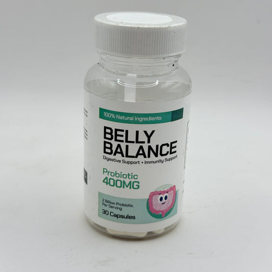 Belly Balance Probiotic 400MG - 30 Capsules