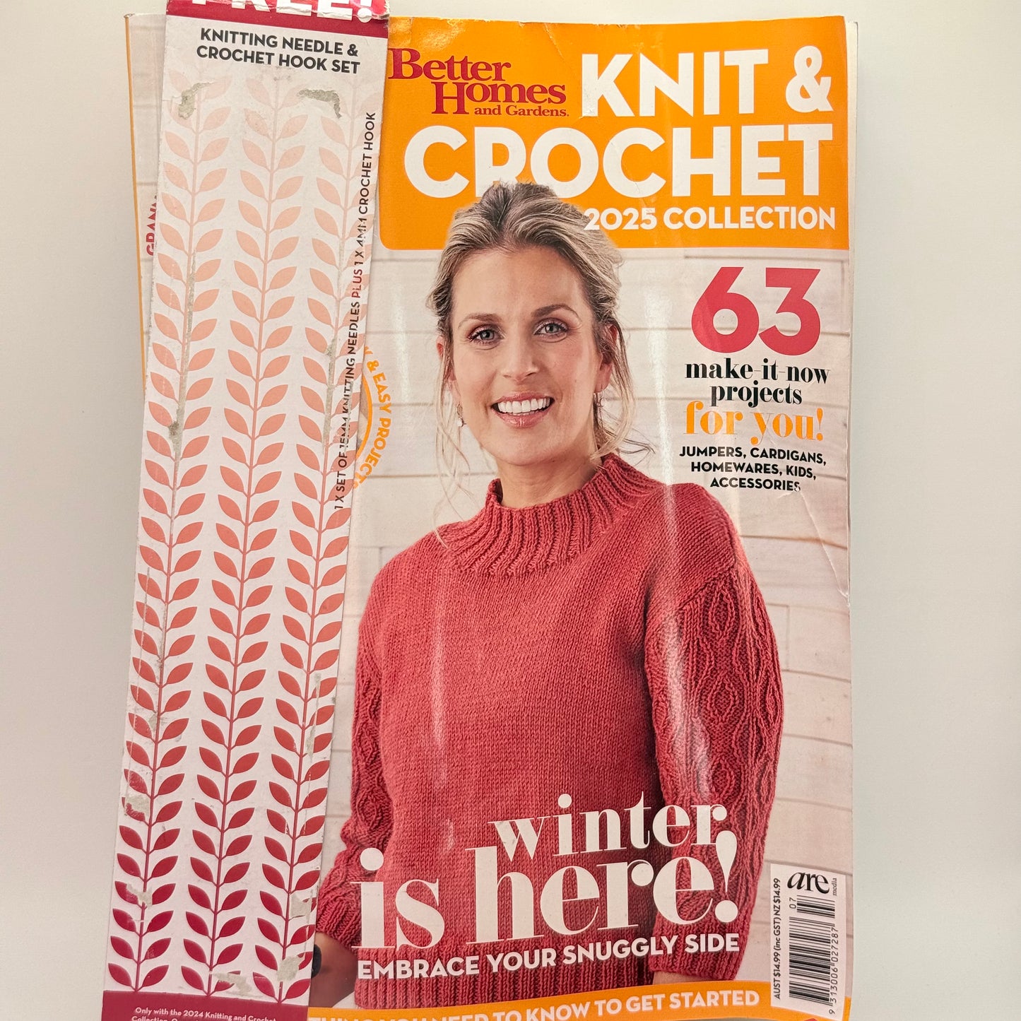 Better Homes and Gardens Knit & Crochet 2025 Collection Magazine Bundle