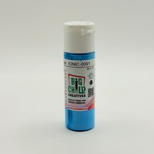 Big child creatives smartcolors acrylic paint - vibrant blue - 20ml - art & craft paint crafts