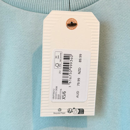 Billabong Society Crew Fleece Sweatshirt Light Green - Size XS / 6