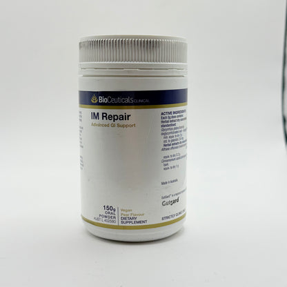 Bioceuticals clinical im repair advanced gi support powder – 150g (brand new & sealed) - digestive supplements health