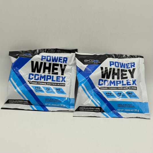 BioX Power Whey Complex - Chocolate Peanut Swirl (2x 35g pack)