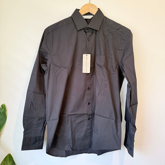 Biz Collection Men's S770ML Shirt - Black - Size Small