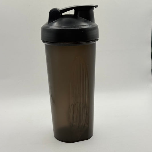 Black 600 mL Mixing Shaker Bottle with Flip Lid & Whisk Ball