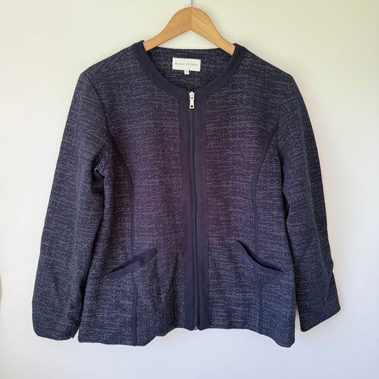 Black Pepper Yasmina Jacket Size 14