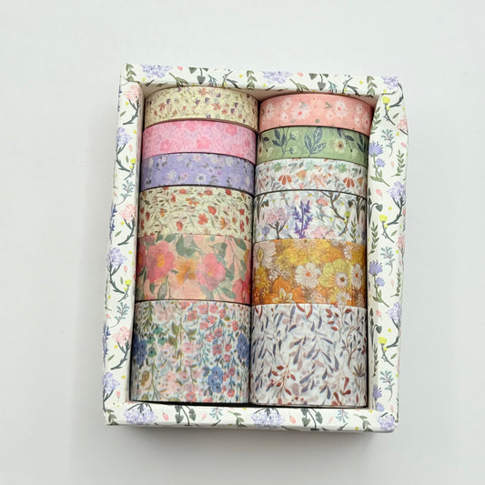 Bloom & Flower Floral Washi Tape Set
