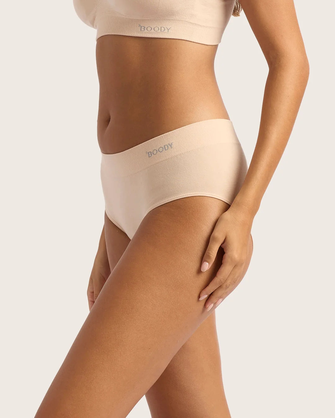 Boody Midi Briefs Nude Size XL